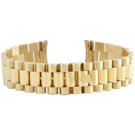 rolex daydate gold bracelet